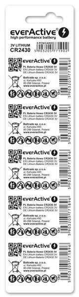 EAN 5903205771902 - Everactive CR24305BL pila doméstica Batería de un solo uso CR2430 Litio imagen 2