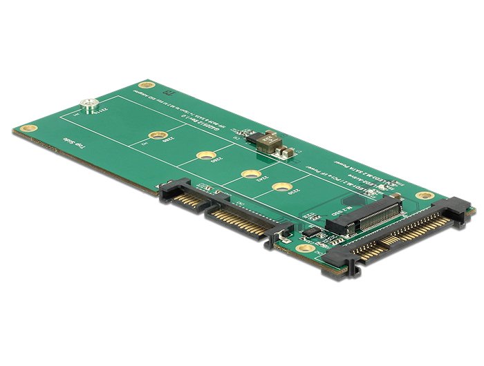 Delock 62864 Convertidor U.2 Sff-8639 Nvme / Sata De 22 Pines > 1 X Ranura M M.2