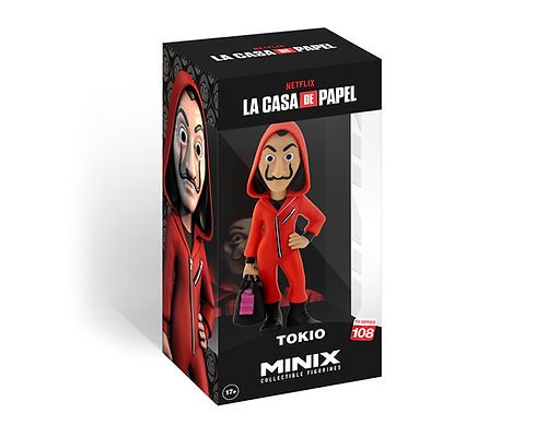 Figura Minix Tokio La Casa De Papel 12cm