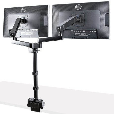 EAN 65030892537 - StarTech.com ARMDUALPIVOT soporte para monitor 81,3 cm (32") Escritorio Negro imagen 4