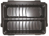 Inserto Makita Vario De 2 Pliegues P-83680, Inserto Negro, Para Estuche Makpac P-83680