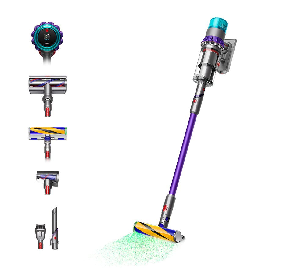 Aspirador Dyson Gen5 Detect Absolute Rojo+Plata+Turquesa+Violetat