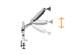 EAN 4016032383147 - Digitus DA-90351 soporte para monitor 68,6 cm (27") Escritorio Negro, Plata imagen 7
