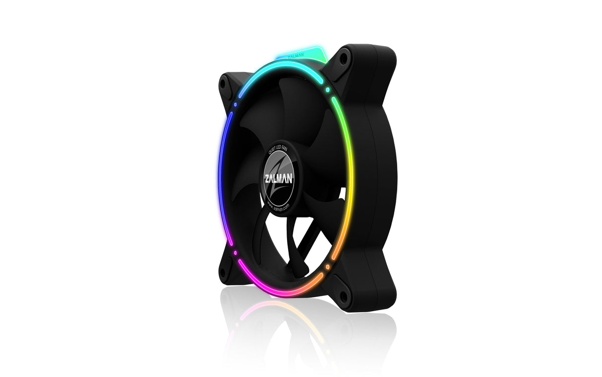 Ventilador Pc  Zalman Zm-Rfd120a 1x Vent 120mm Negro