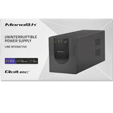 EAN 5901878537771 - Qoltec 53777 sistema de alimentación ininterrumpida (UPS) Línea interactiva 2 kVA 1200 W 4 salidas AC imagen 11