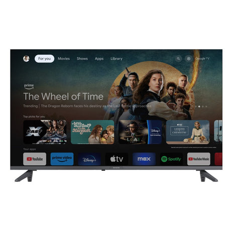 EAN 8435256810042 - Aiwa 43GO70804UHD Televisor 109,2 cm (43") 4K Ultra HD Smart TV Wifi Negro, Cromo imagen 1