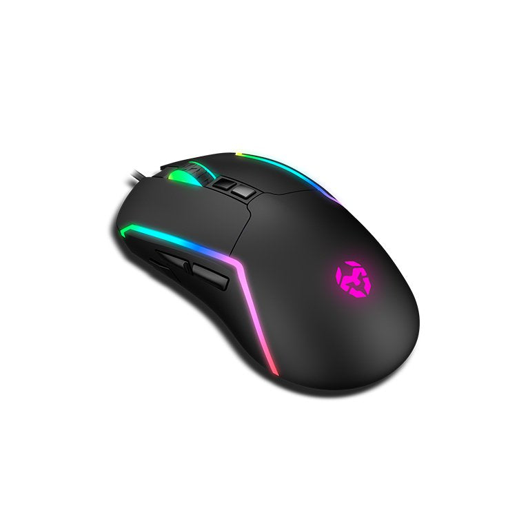 Teclado Español + Raton + Alfombrilla + Auriculares Krom Kenya Gaming