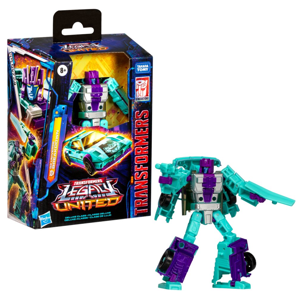 Figura Hasbro Transformers Legacy United Deluxe G2 Universe Breakdown