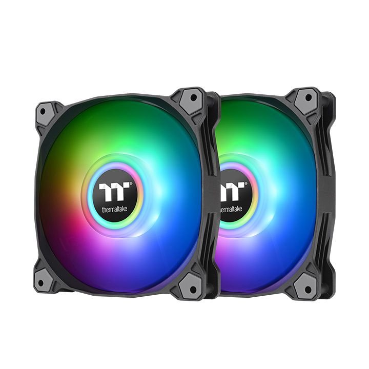EAN 4713227525619 - Thermaltake Pure Duo 12 Universal Ventilador 12 cm Negro 2 pieza(s) imagen 1