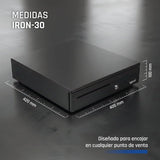 EAN 8435364316351 - iggual IRON-30 Cajón de efectivo automático y manual imagen 11