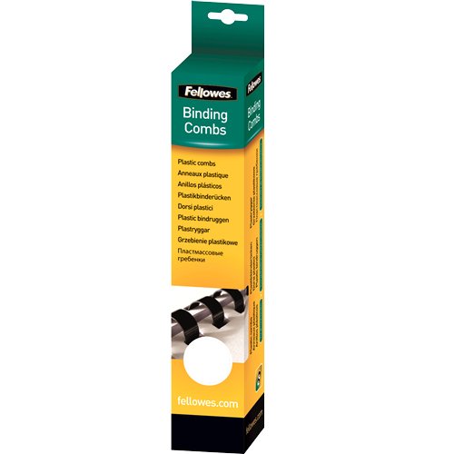 Fellowes Pack De 25 Canutillos Blancos 10 Mm