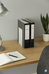 Sujetalibros 16,8 X 24,0 X 24,0 Cm Gris
