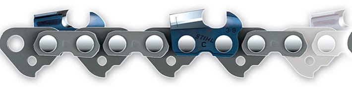 EAN 0795711348809 - Stihl Rapid Super (RS) cadena de sierras de repuesto Dentado completo de cincel 330,2 / 40 mm (13 / 40") imagen 1