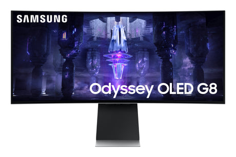 EAN 8806094525175 - Samsung G85SB pantalla para PC 86,4 cm (34") 3440 x 1440 Pixeles UltraWide Quad HD OLED Plata imagen 1