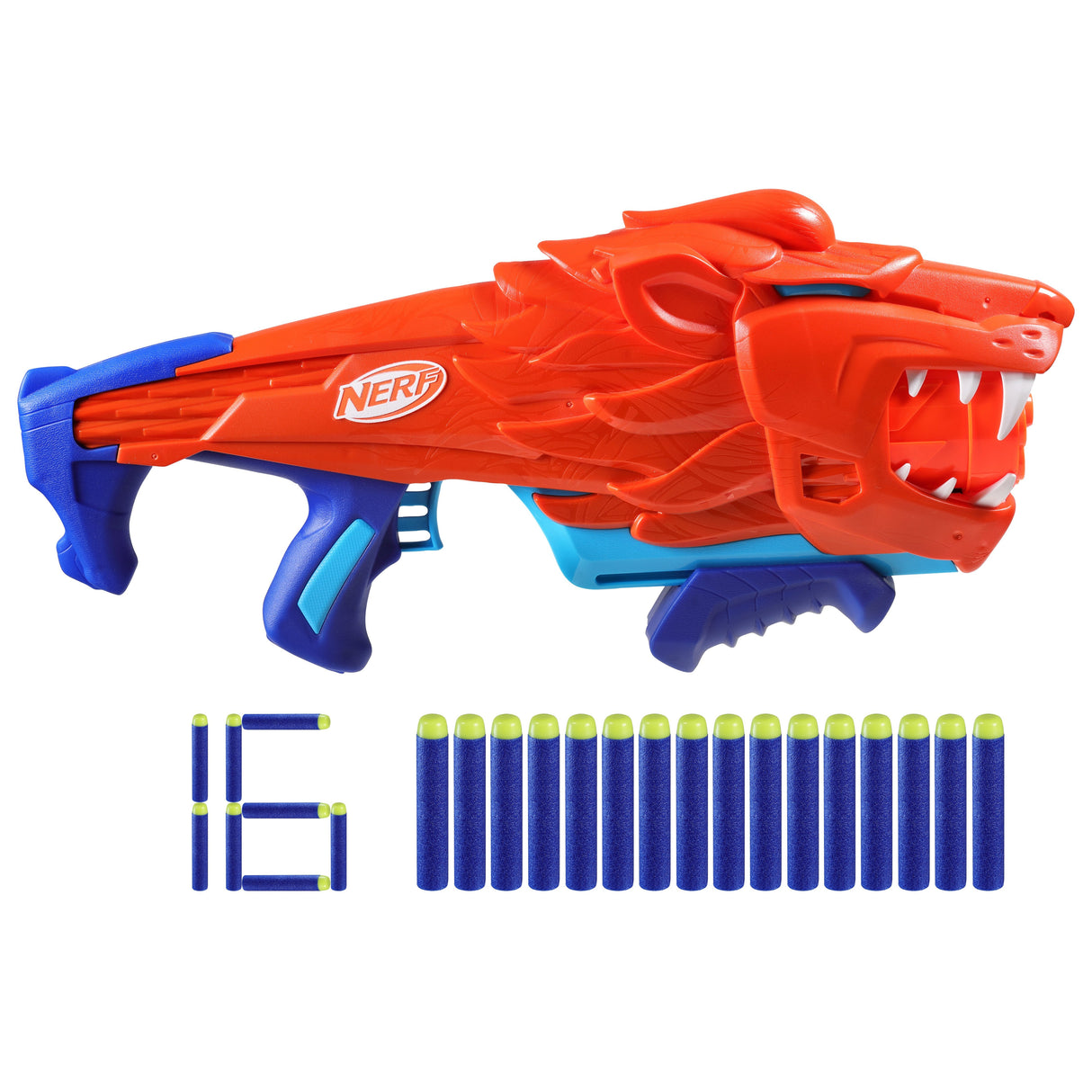 Hasbro Nerf Junior Wild Lionfury, Pistola Nerf F8646eu4