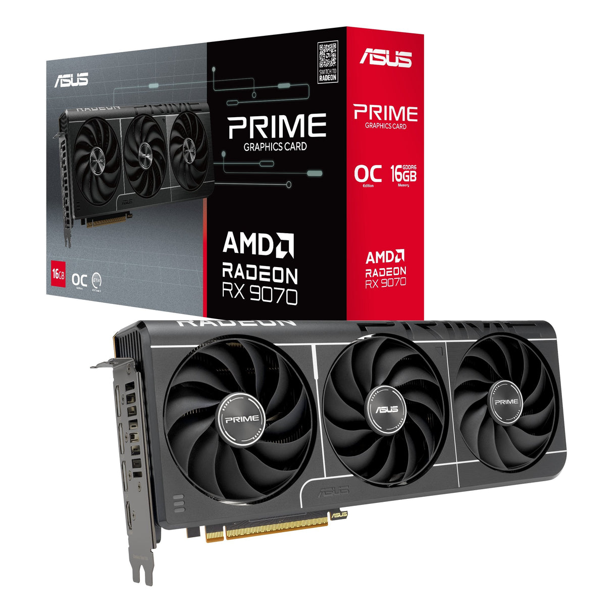 Vga Asus Radeon Rx 9070 16gb Prime Evo Oc