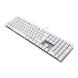 Teclado Alemán Cherry Kc 200 Mx Usb Qwertz Plata, Blanco