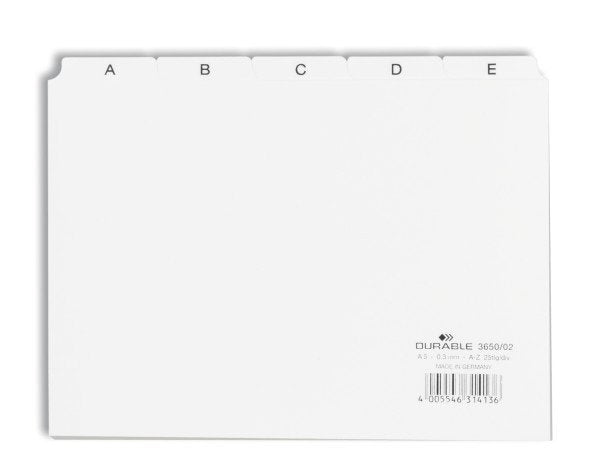 Durable Leitregimer A - Z A5 Quer 1 Mück Blanco