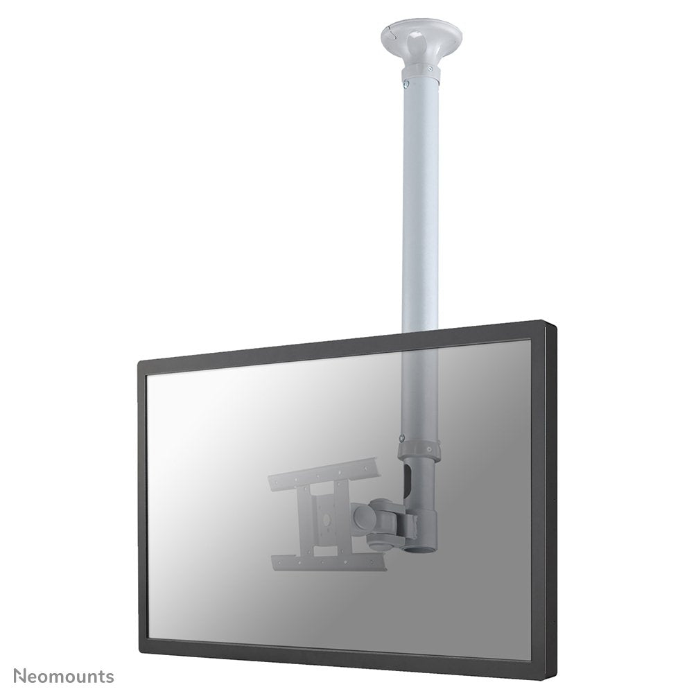 Soporte Para Techo Newstar Fpma-C100silver (10 "- 30"; Para 1 Pantalla; Giratorio, Techo, Inclinación)