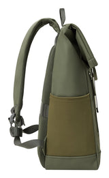 EAN 4260709015637 - Rivacase Eden mochila Mochila de viaje Oliva cuero PU, Poliéster, Tereftalato de polietileno reciclado (r imagen 5