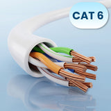EAN 5906168638954 - Extralink Kat.6 U/FTP 10m 1Gbps Biały | Patchcord LAN | Miedź Kabel sieciowy skrętka, łamana końcówka (EX imagen 9