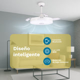 EAN 8426156018911 - Grunkel SKYWIND-42BT2 ventilador Blanco, Madera imagen 6
