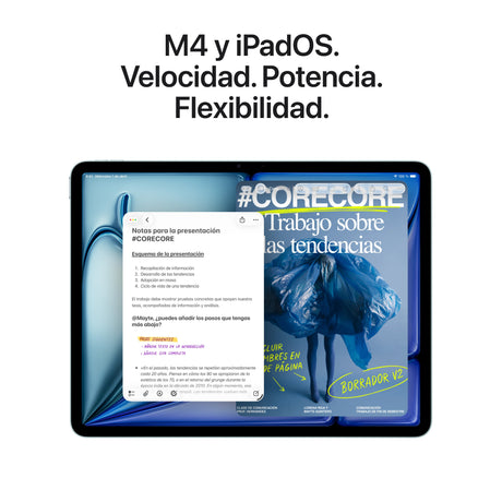 EAN 0195950824797 - Apple iPad Air Apple M 27,9 cm (11") 12 GB Wi-Fi 7 (802.11be) iPadOS 26 Azul imagen 4