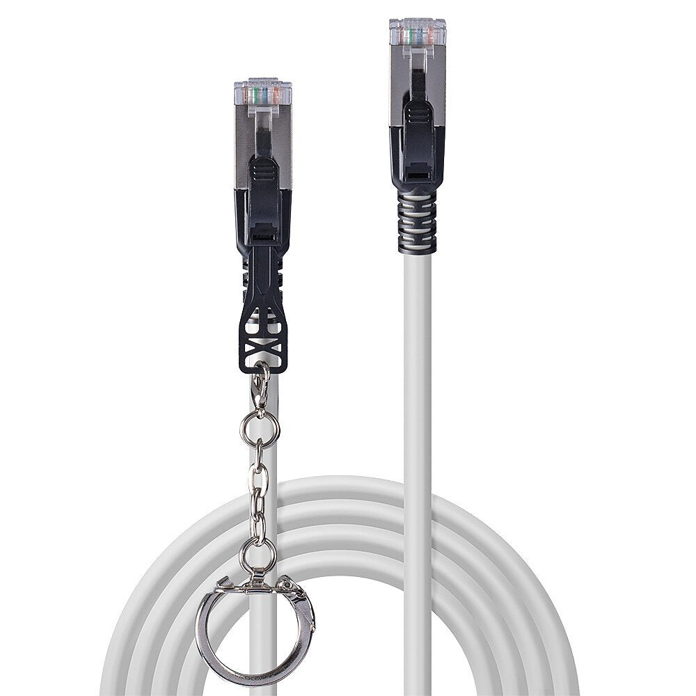 EAN 4002888476010 - Lindy 47601 cable de red Gris 0,5 m Cat6a S/FTP (S-STP) imagen 3