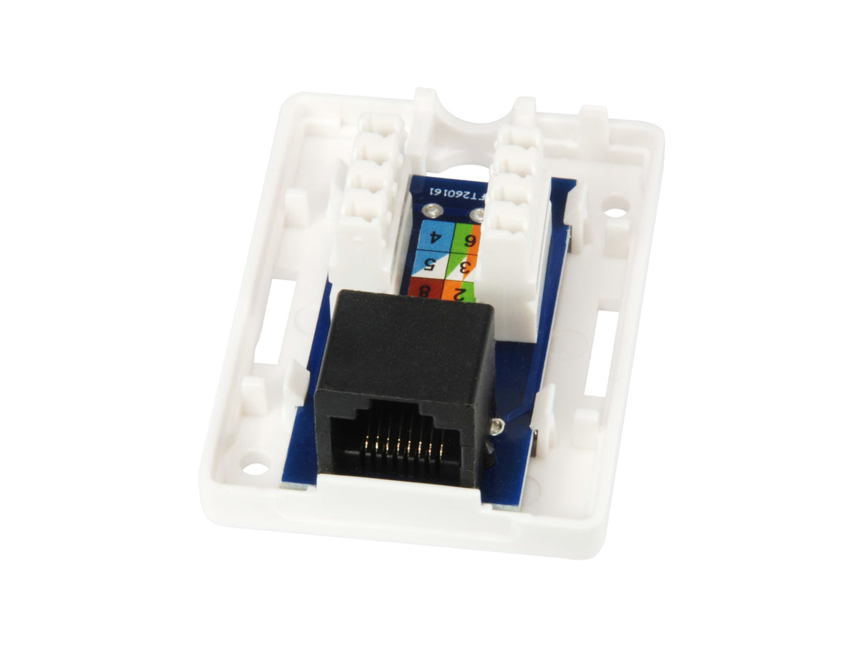 EAN 4015867206898 - Equip 235113 caja de tomacorriente RJ-45 Blanco imagen 3
