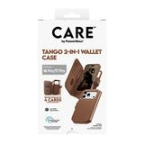 Care By Panzerglass Tango 2-In-1 Wallet Case Marrón M. Magsafe Iphone 17 Pro