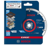 Disco De Corte Diamantado Bosch X-Lock Expert Disco De Diamante Para Metal, Ø 125 Mm