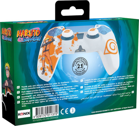 EAN 3328170011372 - Konix Naruto 80389000005 accesorio de controlador de juego Funda de silicona para mayor agarre y protecci imagen 3