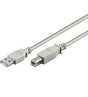 EAN 4040849509544 - Goobay USB AB 300 HS 3m cable USB USB A USB B Gris imagen 1