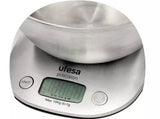 Ufesa Bc1700 Báscula De Cocina Acero Inoxidable Encimera Báscula Electrónica De Cocina