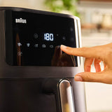 Freidora Braun Houshold  Multifry 5, Hf 5034i (Negro, 1.700 Watt, Korb 6,0 Liter) 0x12500022