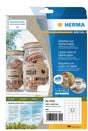 EAN 4008705107525 - HERMA 10752 etiqueta autoadhesiva Rectángulo Permanente Marrón 640 pieza(s) imagen 1
