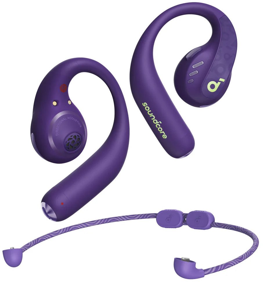 Auriculares Soundcore Aerofit Pro Púrpura  Bluetooth