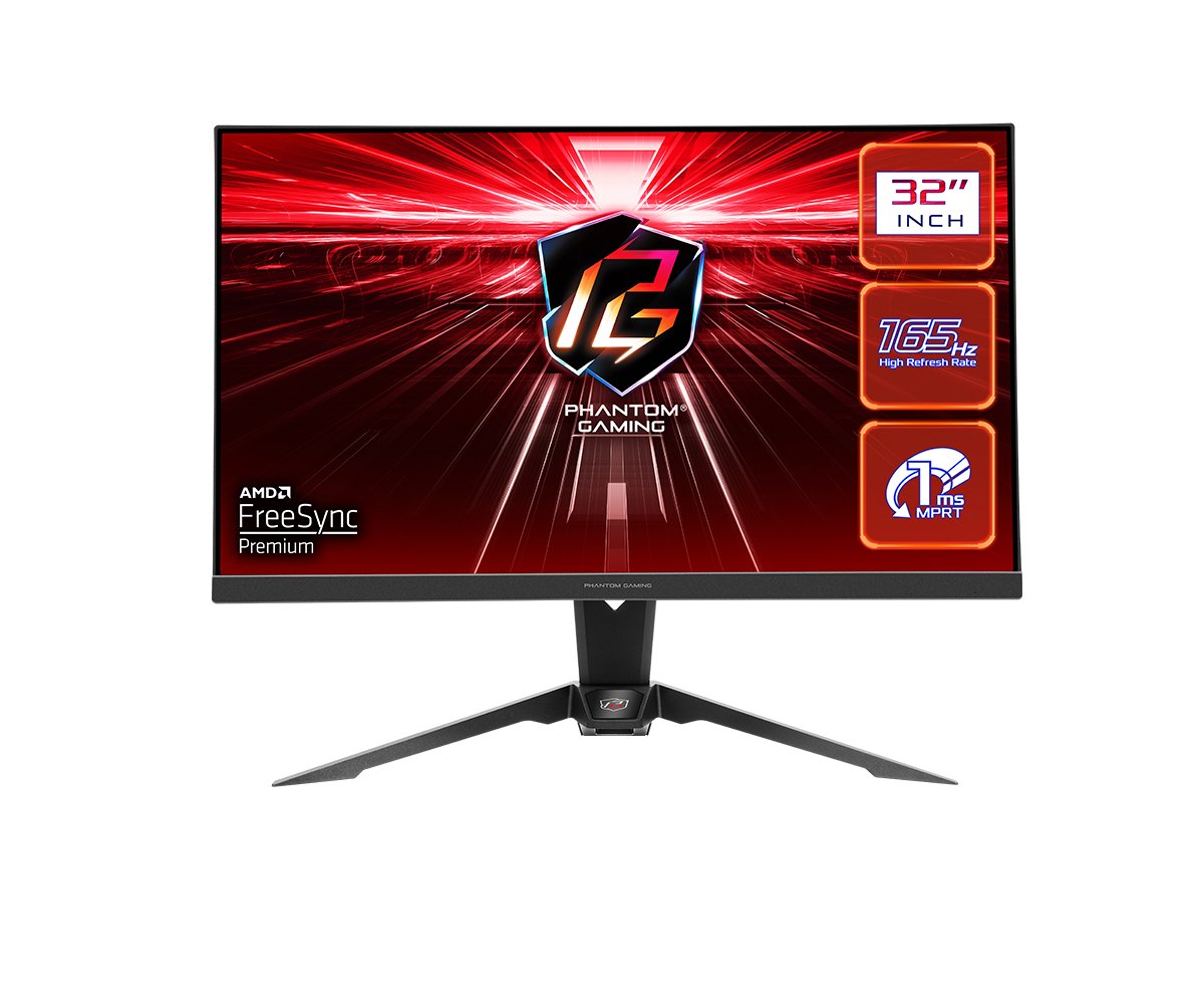 Monitor Asrock Pg32qf2b 31.5" Va 2k 165hz Freesync Premium 90lxa020-A0e2a0v