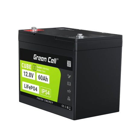 EAN 5904326374850 - Green Cell LFPGC12V60AH batería para sistema ups Fosfato de hierro-litio (LiFePo4) 12,8 V 60 Ah imagen 10