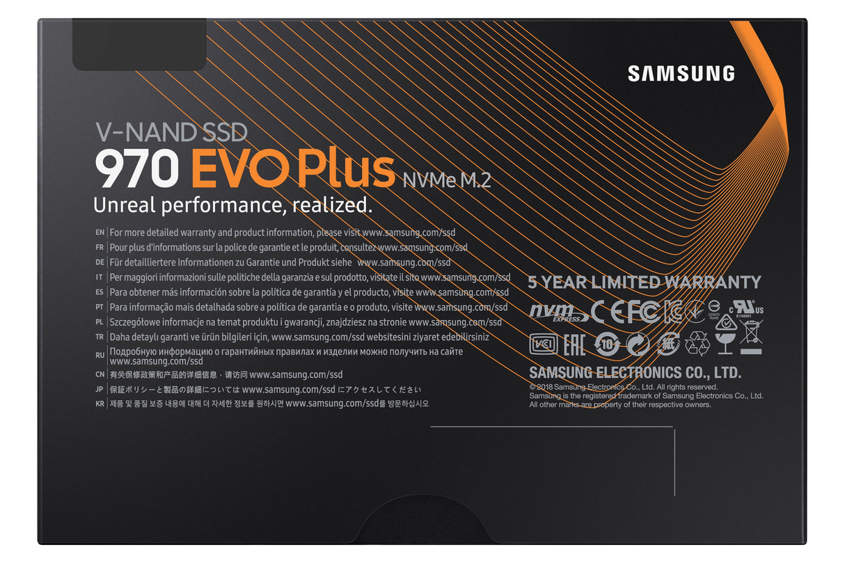 EAN 0887276302546 - Samsung 970 EVO Plus 500 GB M.2 PCI Express 3.0 NVMe V-NAND MLC imagen 6