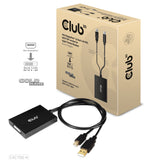 EAN 8719214472467 - CLUB3D CAC-1130-A adaptador de cable de vídeo 0,6 m DVI-D Mini DisplayPort + USB Type-A Negro imagen 1