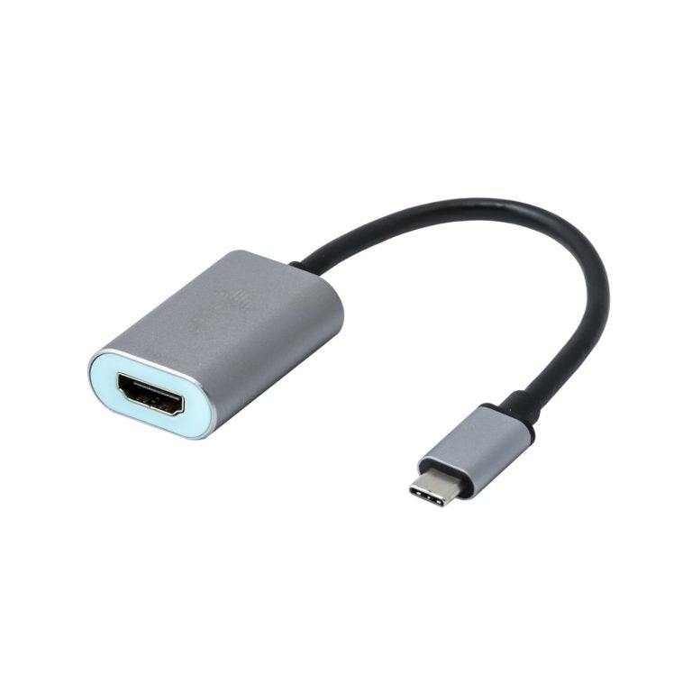 EAN 8595611702600 - i-tec Metal C31METALHDMI60HZ adaptador de cable de vídeo 0,15 m USB Tipo C Gris, Turquesa imagen 3