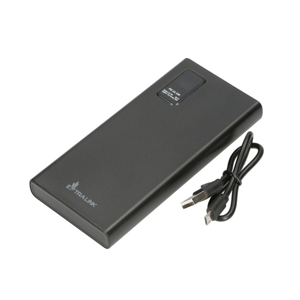 Extralink Ex.19485 Batería Externa Polímero De Litio 10000 Mah Negro