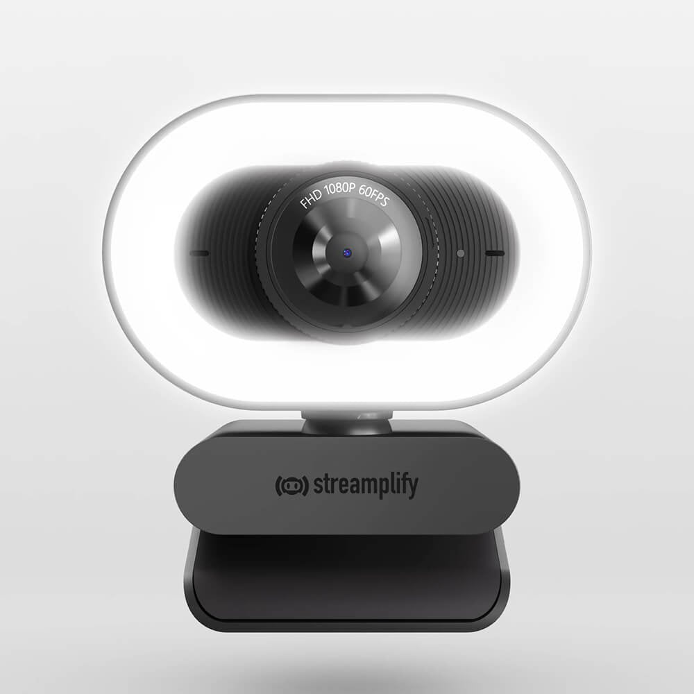 Webcam Streamplify Cam Plus Fullhd 60fps With Ring Light -