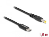 Delock Notebook Ladecable Usb Type-C Stecker Zu 5,5 X 2,5 Mm Stecker