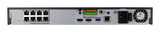 8ch 12mp 100mbps 2 Bay Poe Nvr