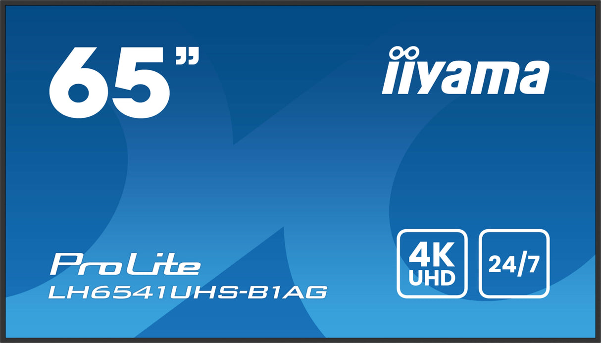 Monitor Public 65 Iiyama Lh6541uhs-B1ag Uhd
