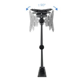 Tooq Soporte De Pared Con Brazo Articulado Para Tv De 13"-27" - Giratorio E Inclinable - Gestion De Cables - Peso Max