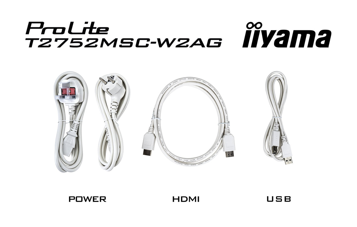 EAN 4948570127214 - iiyama ProLite T2752MSC-W1AG pantalla para PC 68,6 cm (27") 1920 x 1080 Pixeles Full HD LCD Pantalla táct imagen 19
