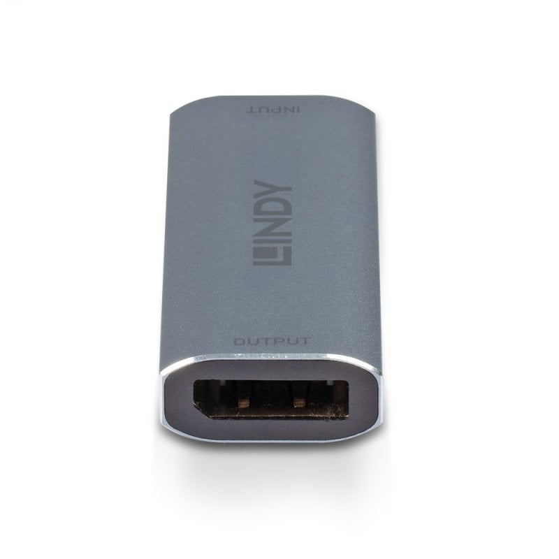 EAN 4002888384216 - Lindy 38421 extensor audio/video Repetidor de señales AV Plata imagen 4